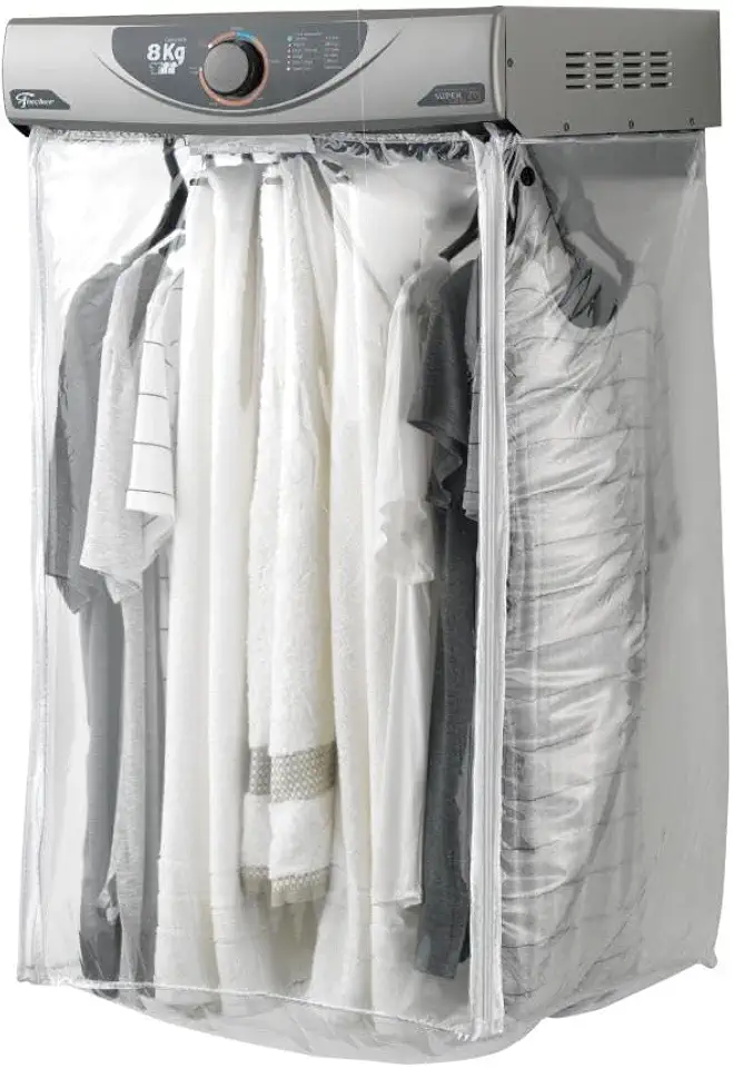 FISCHER SECADORA DE ROUPAS SUPER CICLO 8KG SILVER 220V 28200-63978