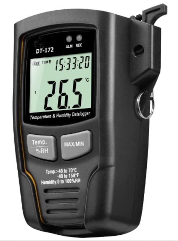Front view of DT-172 Data Logger