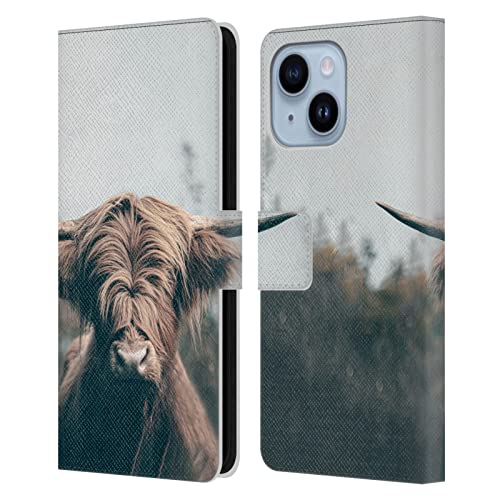 Étui portefeuille iPhone 14 Plus Patrik Lovrin housse protection cuir