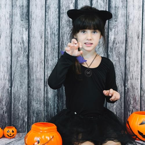 Fun-Plus Wednesday Addams Costume Necklace for Halloween Cosplay, Party, Birthday - Letter W Decorations Favors for Women4