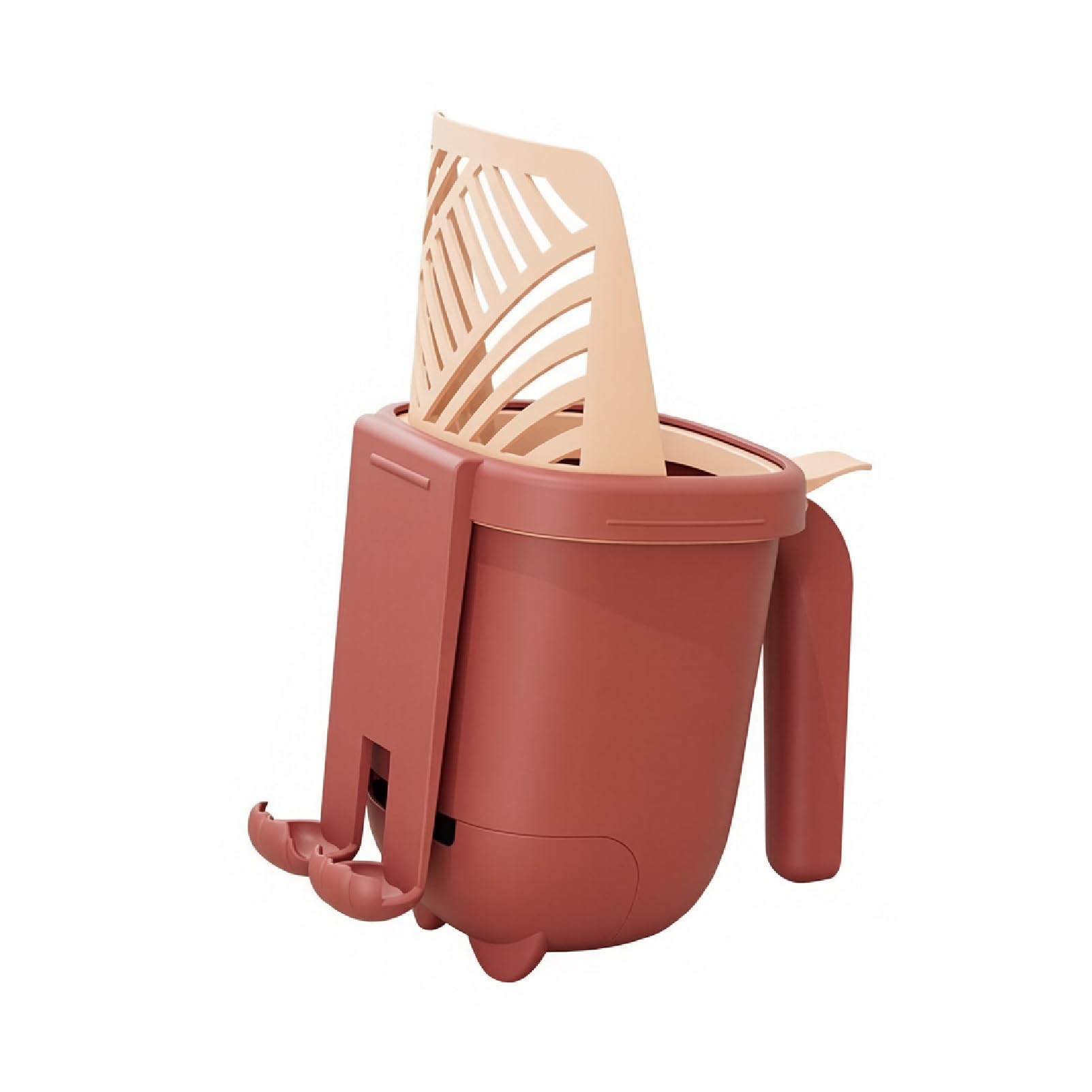 DTSXFTLY Cat Litter Scoop Bin Odor Control Storage Cleaning Tool Portable
