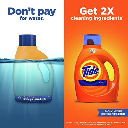 Tide Liquid Laundry Detergent, Original, 64 Loads ,92 Fl Oz, (Pack of 1) - image 5