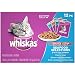 Whiskas CHOICE CUTS Seafood Selections Variety Pack Wet Cat Food, (48) 3 oz. Pouches