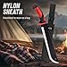 Machete with Saw - 19” Heavy Duty Tool & Sheath - Ergonomic No-Slip Handle - Survival Knife with Serrated Blade - Machetes for Bushcraft Hunting Garden Cutting Trees and Yard Work 111084
