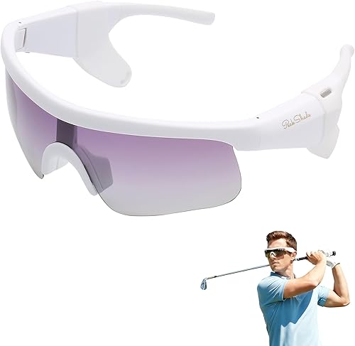 Miniatura 14 de Lentes inteligentes para hombres y mujeres, gafas de sol deportivas Bluetooth 5.3 con llamadas manos libres, altavoz de oreja abierta, UV400