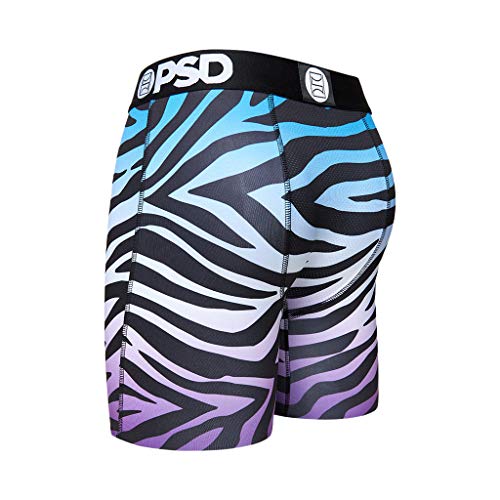 PSD Men's Brief Underwear Bottom (White/Exotic, L) - Image 4