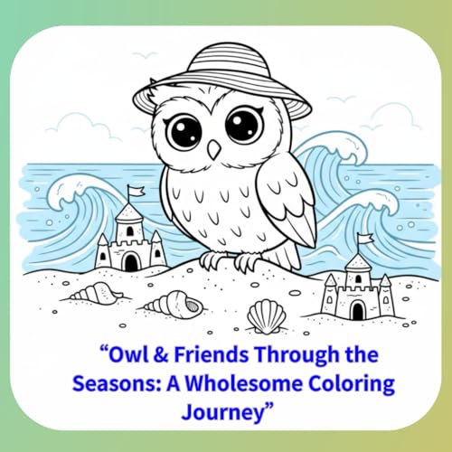 gOwl & Friends Through the Seasons: A Wholesome Coloring Journeyh