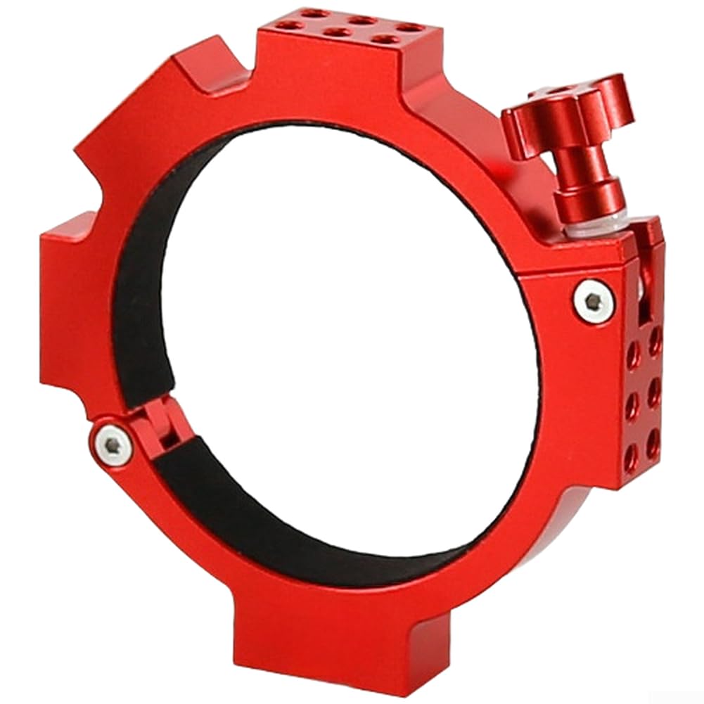 Aleación de aluminio refrigerada del anillo los 90Mm del tubo de la cámara | Construcción de aleación de aluminio, ID de 90 mm para cámaras refrigeradas ZWO, para roscas M6 y 1/4 pulgadas, ligero