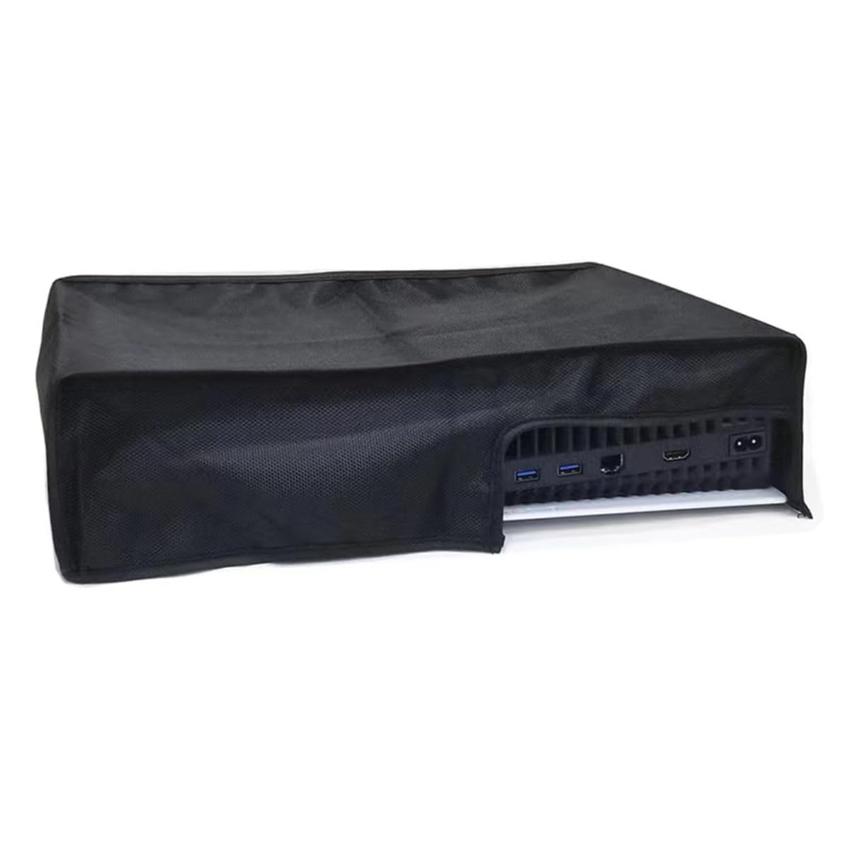 Funda Protectora Impermeable Horizontal Negra para Consola de Juegos PS5