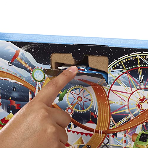 Calendario de Adviento Hot Wheels con 8 carros 1:64 miniatura 4