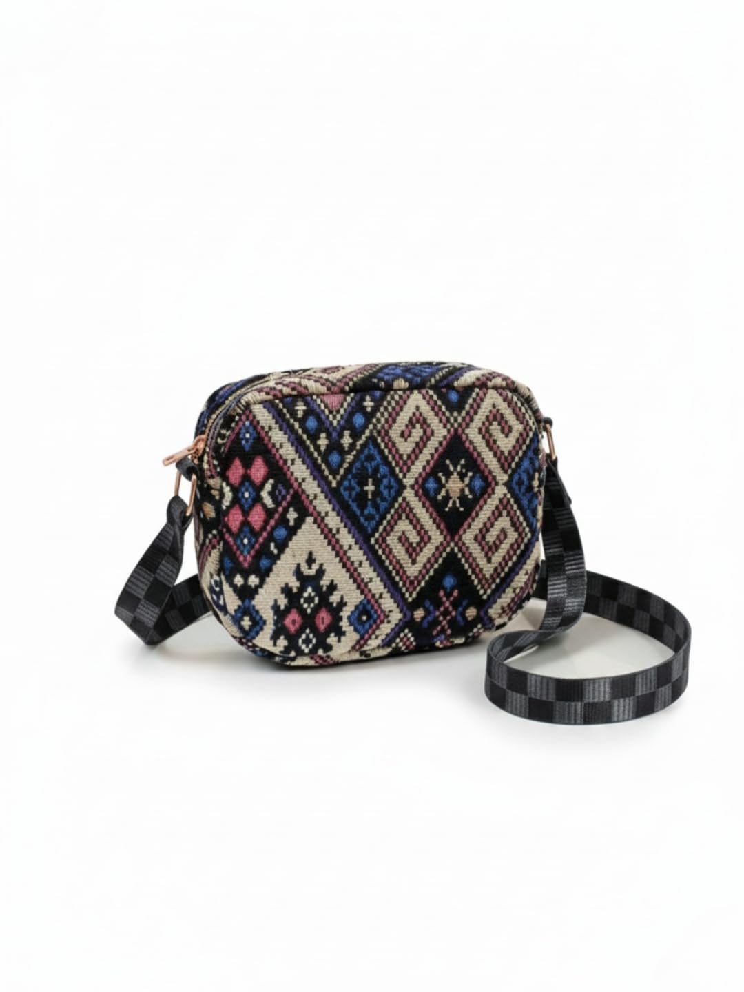like style Women’s Ethnic Canvas/Jute Sling Bag | Printed Eco-Friendly Crossbody Shoulder Bag | Lightweight Everyday Casual Handbag-picture-33