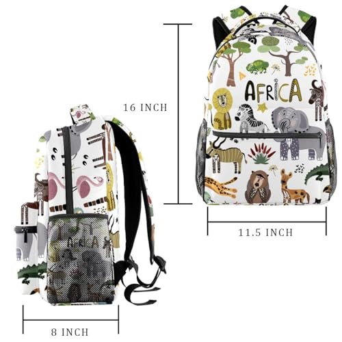 Sac à dos de voyage ordinateur grande capacité motif hérisson mixte