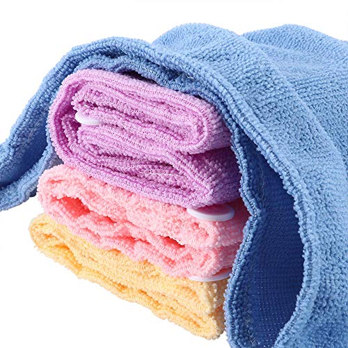 Microfiber Absorbent Hair Towels Towel/Hat/Cap Hair Dry Quick Dryer Bath Salon Towels For Gym, Bath, Spa, Shaving, Shampoo, Home Hair Drying (Yellow) #TOP4