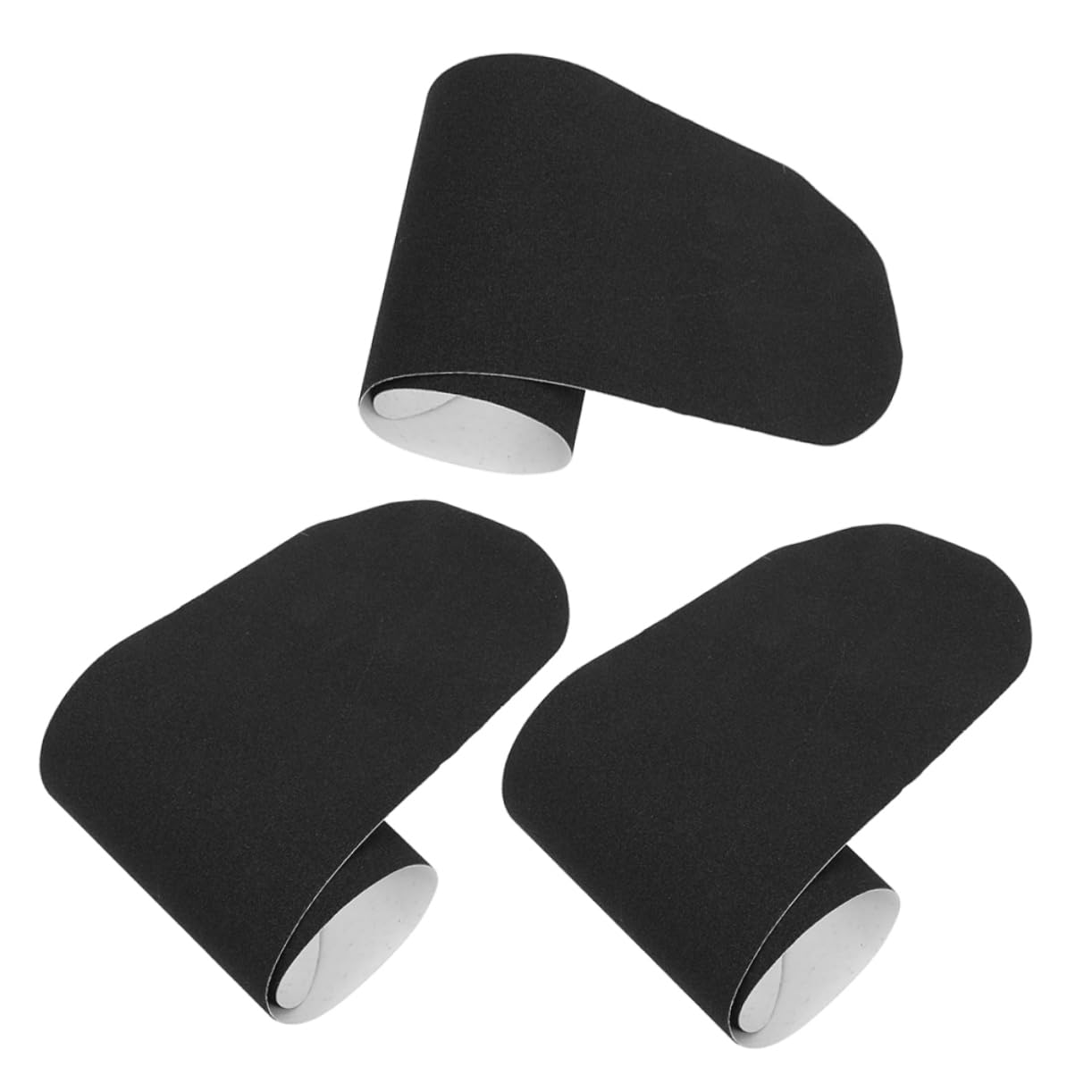 Milisten 3 pièces Ruban de Grip pour Skateboard Adhésif Aux Intempéries Découpable et Remplaçable Haute Traction pour Skateboards à Quatre Roues et Utilisations Variées