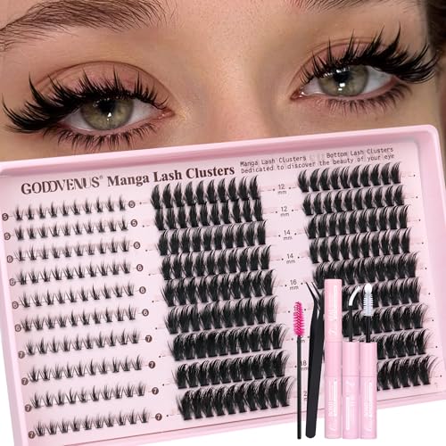 Goddvenus Manga Lash Clusters Kit