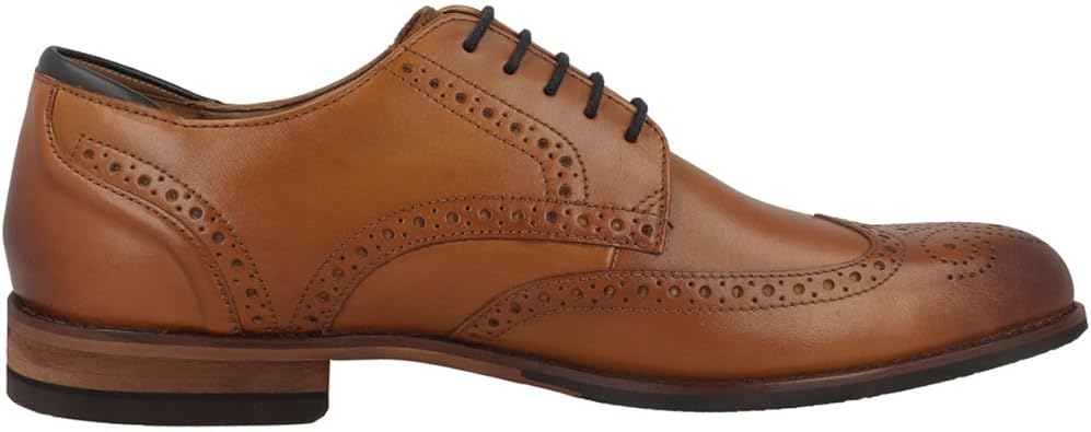 Clarks Aldwin Limit Mens Mid Tan Lea, 10.5