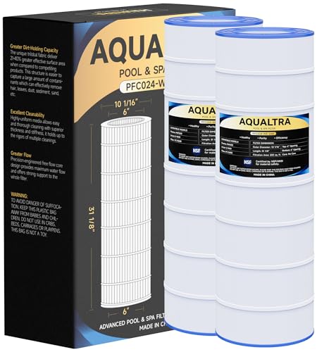 AQUALTRA CC200 Pool Filter Replaces C-9419, PAP200, R173217, FC-0688, 200 sq. ft. Pool Filter, 31 1/8