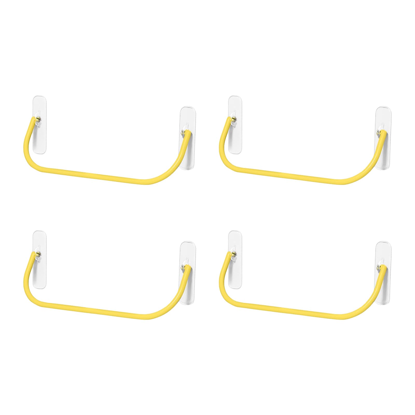 Kalttoy Yellow Modern Bathroom Shoe Storage Solution Without Holes Required Sturdy Shelving For Wet Rooms Quick Setups Shoe Shelf