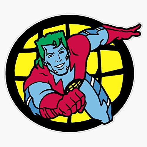 Captain Planet Vinyl Waterproof Sticker Decal Car Laptop Wall Window Bumper Sticker 5