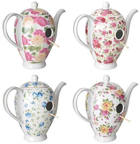 Esschert Design fb283 Kaffeekanne Vogelhaus