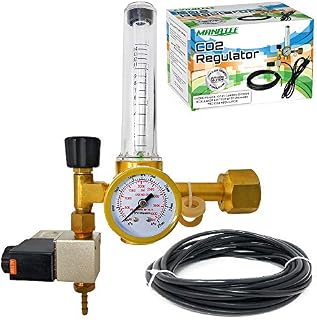 Co2 Regulator Hydroponics Emitter System with Solenoid Valve by Manatee Accurate and Easy