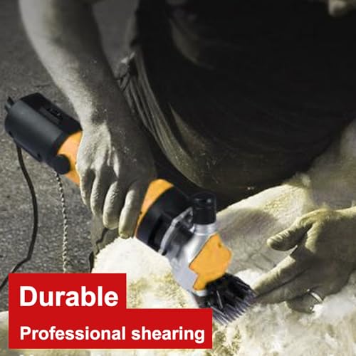 Tesouras Elétricas para Ovelhas, Poderosa Máquina de Corte Profissional para Tratamento de Animais d
