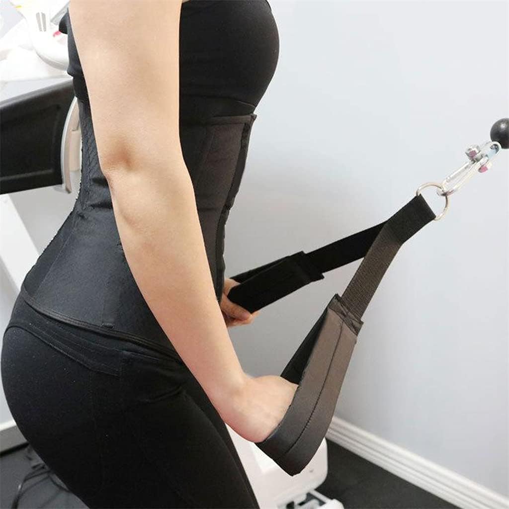Strap Comfort Padded Grip Support Ab Crunch Straps Pull Down Abdominal Gym Triceps Strap Attachment
