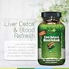 Irwin Naturals Liver Detox & Blood Refresh Herbal Whole-Body Cleanse, 60 Liquid Soft-Gels - 2 Pack