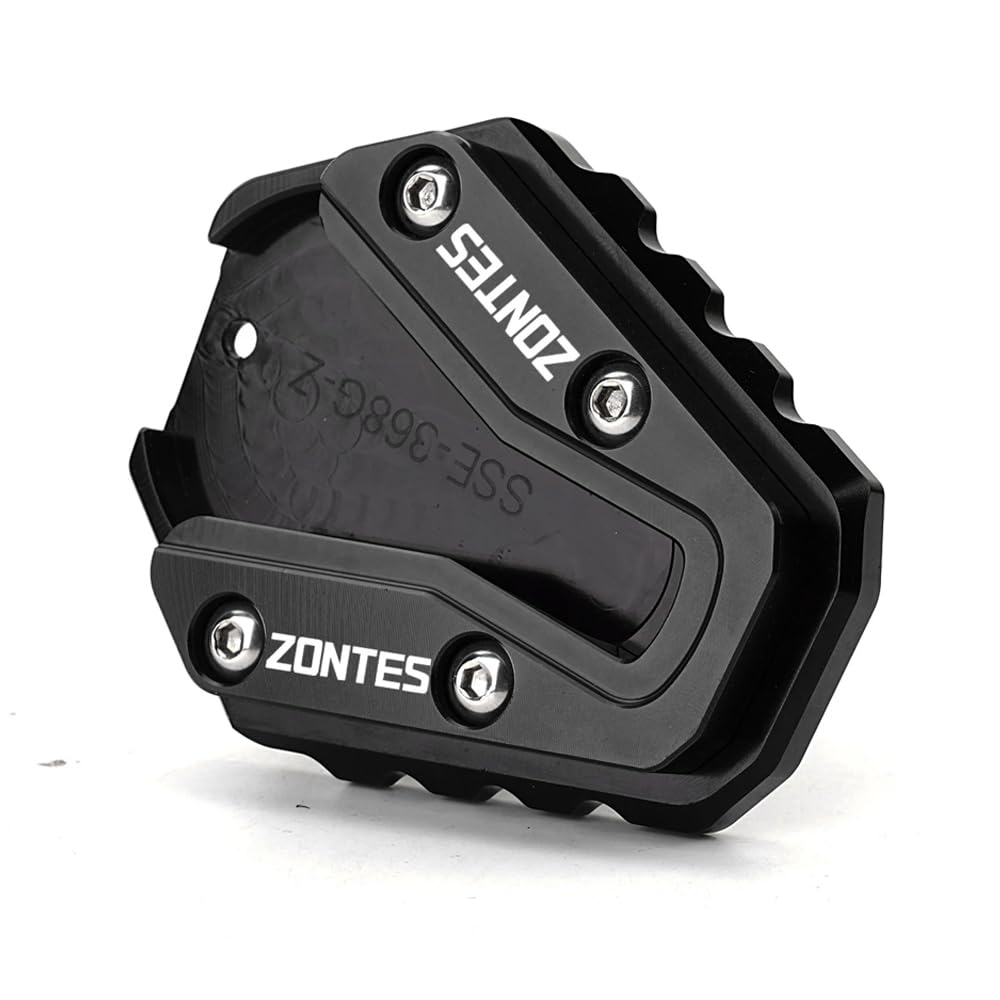 Piastra di Prolunga CNC per Motocicletta Adatta per ZonTES 368G 501G 368K 368E 2024 2025 2026 Prolunga Supporto Cavalletto Laterale ZonTES 368 G e K Accessori
