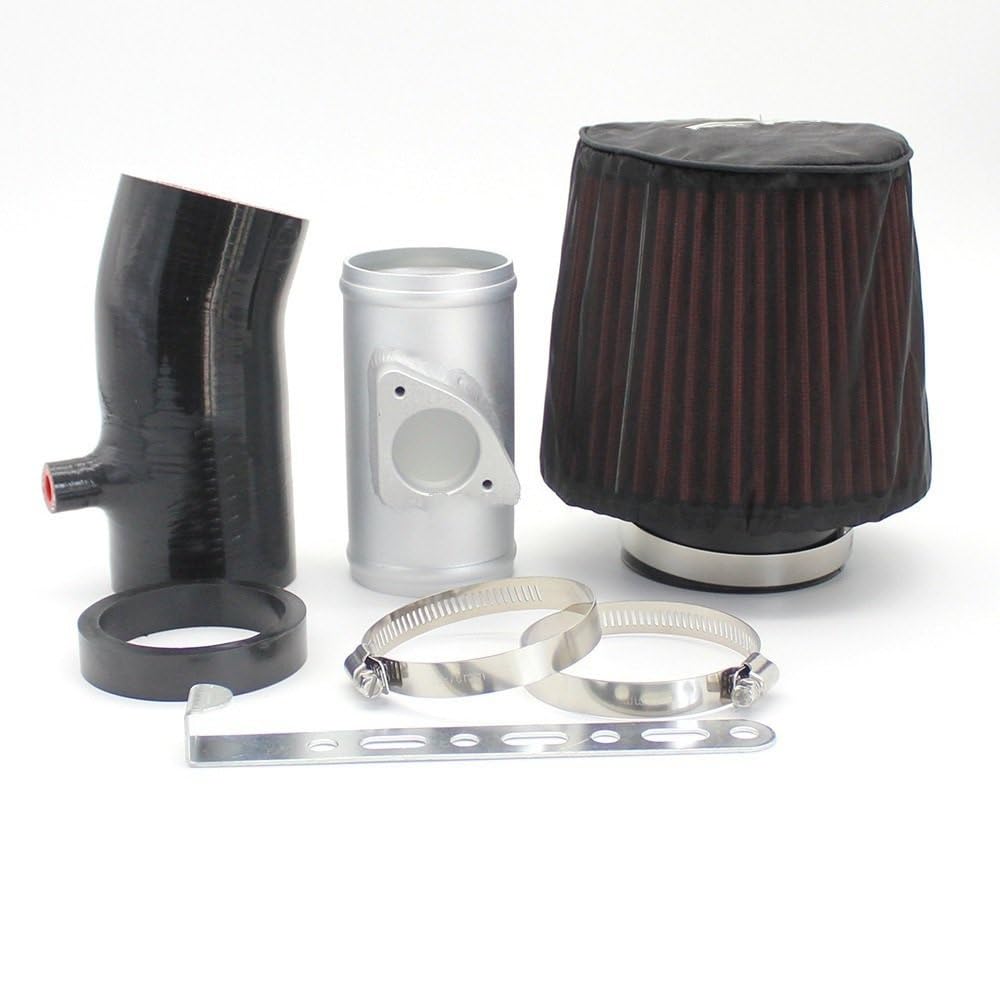Kit de admisión Kit de filtro de entrada de aire frío de alto flujo para tubo de entrada de aire de coche Compatible con 3 6 CX-4 1.5L 2.0L 2.5L Entrada para Coche