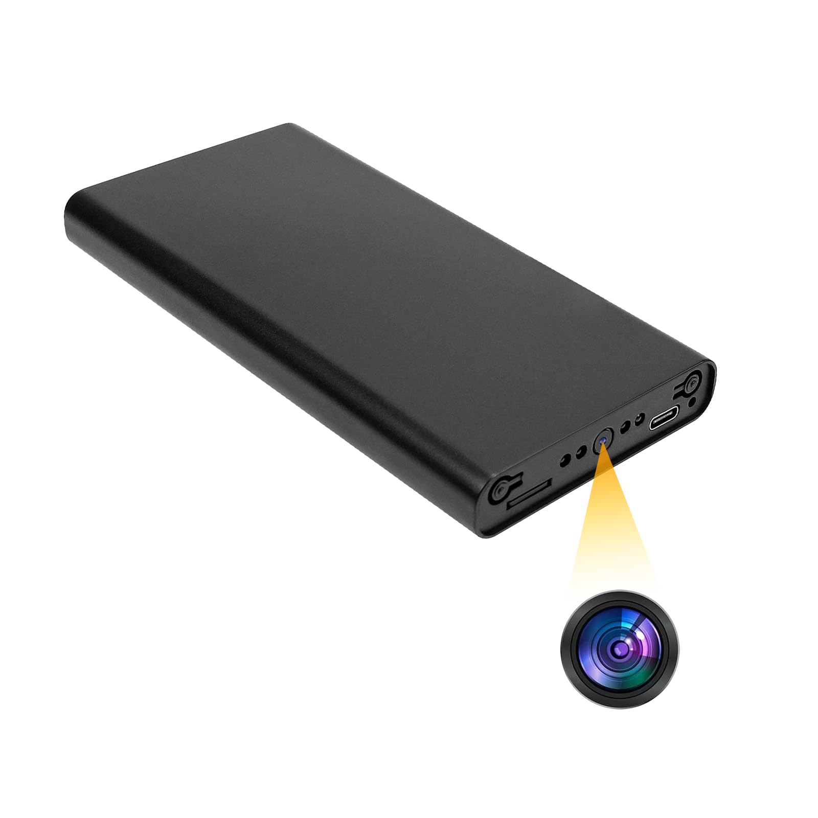 Mini-Kamera,Sicherheitskamera,HD1080P-Indoor/Outdoor-Überwachungskamera,Videorecorder,Kontinuierliche Aufzeichnung und Bewegungserkennung,Innen/Büro/Geschäft Überwachungskamera,Ohne WLAN
