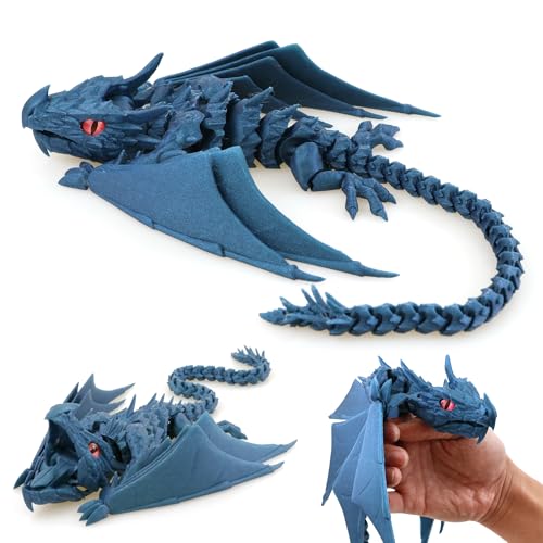 LehuoMaker 3D Printed Dragon Wings, Fidget Dragon Toys, 3D