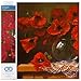 Produktbild Diamond Dotz DD9-002 Mohnblumen, ca. 50,8 x 40,6 cm groß, Diamond Painting, Malen mit Diamanten, funkelndes Bild zum Selbstgestalten, für Kinder und Erwachsene