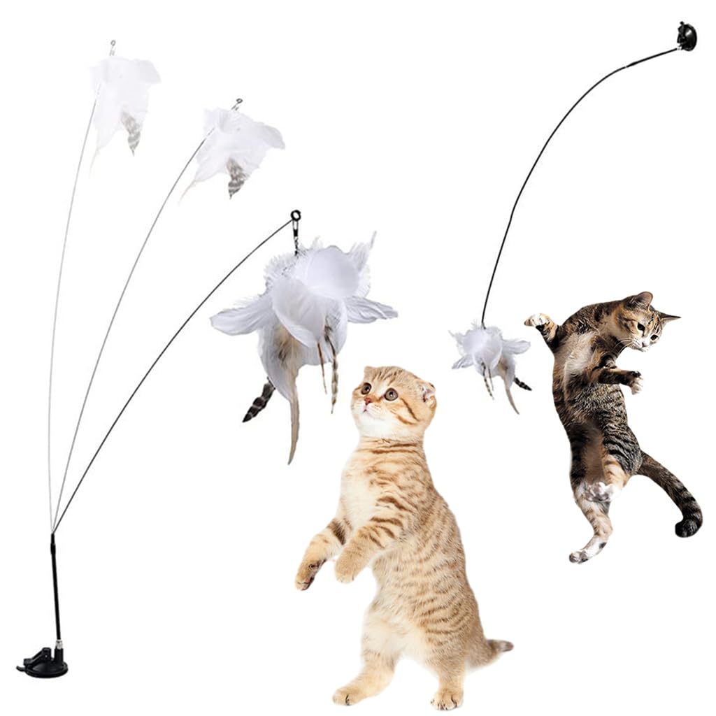 See full amazon price history chart for Qpets® Cat Toys Cat Toys Interactive for Indoor Cat Wand Teaser Cat Feather Wand Toy Suction Cup Design Qpets® Cat Toys Cat Toys Interactive for Indoor Cat Wand Teaser Cat Feather Wand Toy Suction Cup Design (B0BQYCY8H1) Amazon Price History, Amazon Price Tracker