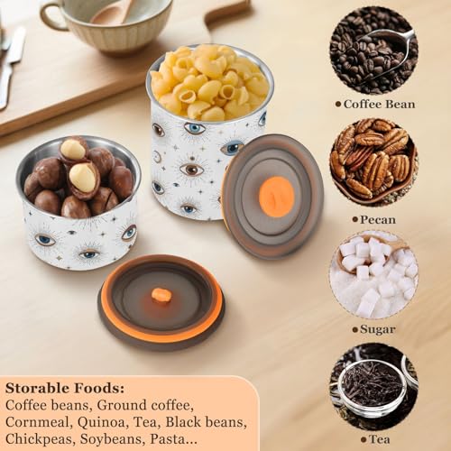 Contenedor Hermético para Café de Acero Inoxidable 900ml miniatura 5
