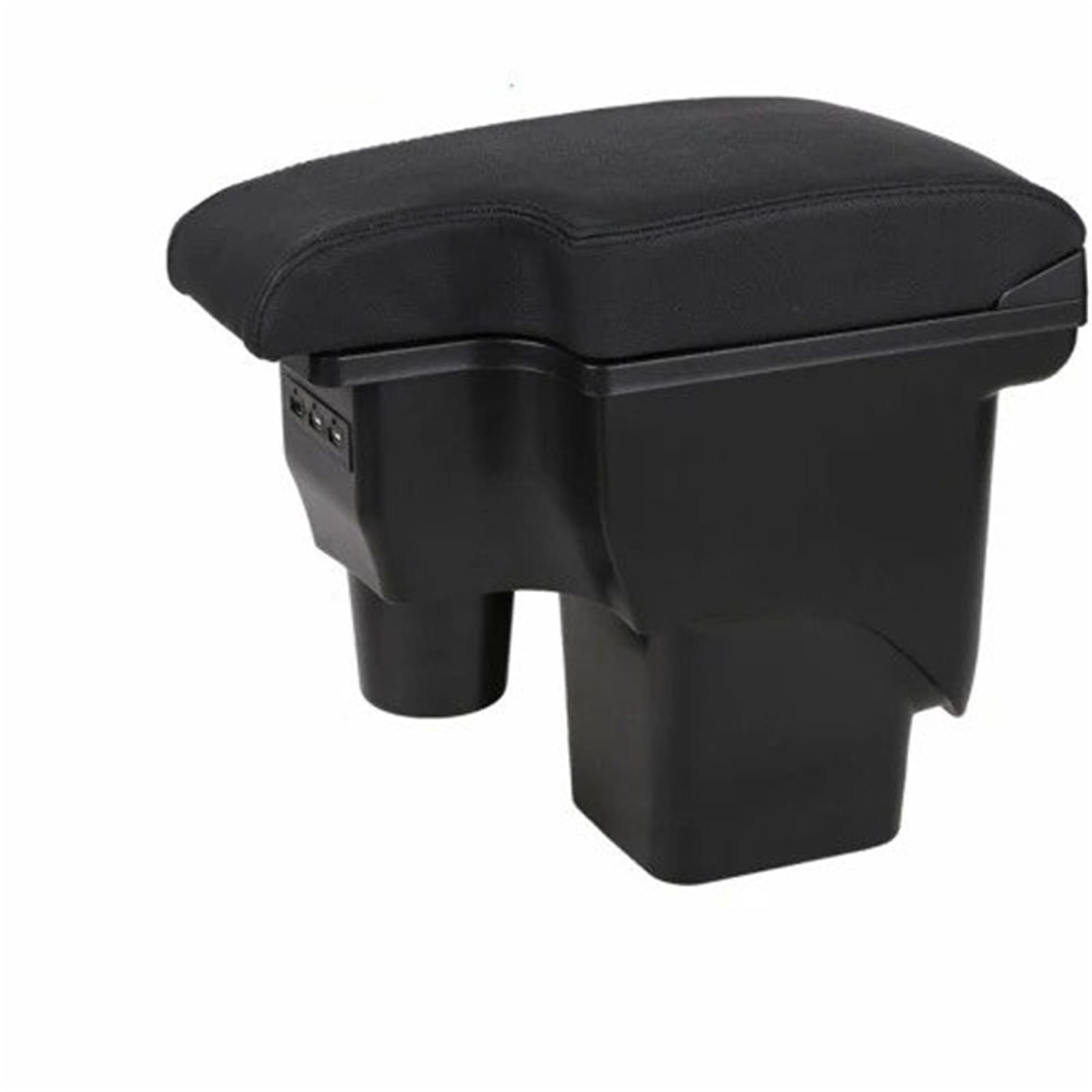 AWGNTQQ Car Armrests For Focus 2 Mk2 2004-2016 Armrest Central Store Content Storage Box(Black black line)