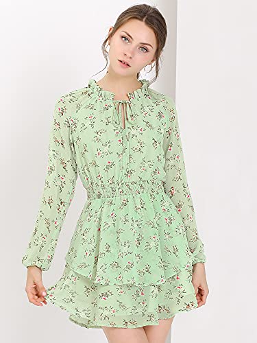Robe en mousseline de soie avec taille smockée confortable - 3