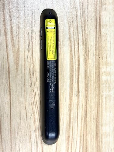 Image of USB Type C Wireless Rechargeable Presenter Remote with Air Mouse, Green Light, Volume Control, Presentation Clicker PPT Pointer 2.4GZ PowerPoint Clicker Slide Advancer for Window Mac Keynote Google