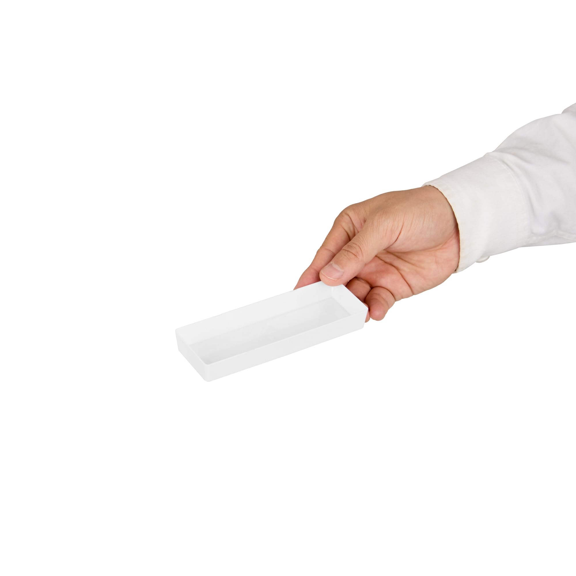 Mini Pot, Plastic Mini Pot, Infinity - White - 2.5 oz - 100ct Box - Restaurantware