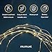 MUMUXI 20 Pack 3.3ft Fairy String Lights Battery Operated, Mini LEDs for Party Wedding Centerpiece Decorations, Crafts, Mason Jar Firefly Lights, Warm White