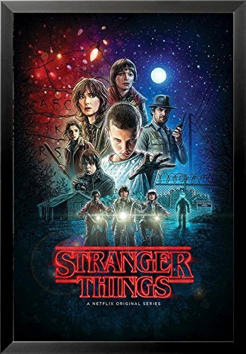 Amazon.com: buyartforless Framed Stranger Things TV Show Cast