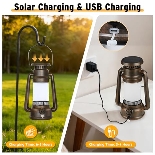 50% Off Joyoowild 2-Mode Solar Lanterns for Outdoors - Image 4