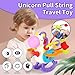usrela 4 in 1 Baby Toys for 6 12 18 Month, Learning Toys for Babies 6-12 Months, Busy Cube, Stacking Sorter, Piano Xylophone Pull String Travel Toy, Birthday Gifts for Toddlers 1 2 Years Old