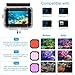 OctinPris Accessories Kit for Gopro Hero 12 11 10 9 Waterproof Housing Case Underwater Float Handle Silicone Sleeve Lens Cap Tempered Glass Screen Protectors Dive Filters Anti-Fog Inserts Bundle Set