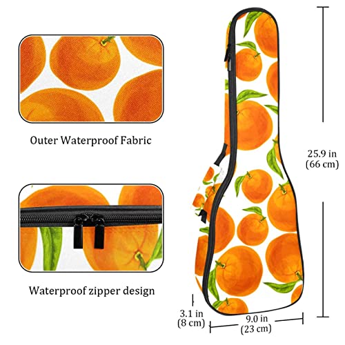 Housse pour ukulélé orange sans couture de 10 mm d’épaisseur avec rembourrage en éponge de 53,3 cm avec sangles… - Les Beatles, Paul McCartney, John Lennon, RIngo Starr, George Harrison Housse pour ukulélé orange sans couture de 10 mm d'épaisseur avec rembourrage en éponge de 53,3 cm avec sangles… – Image 5