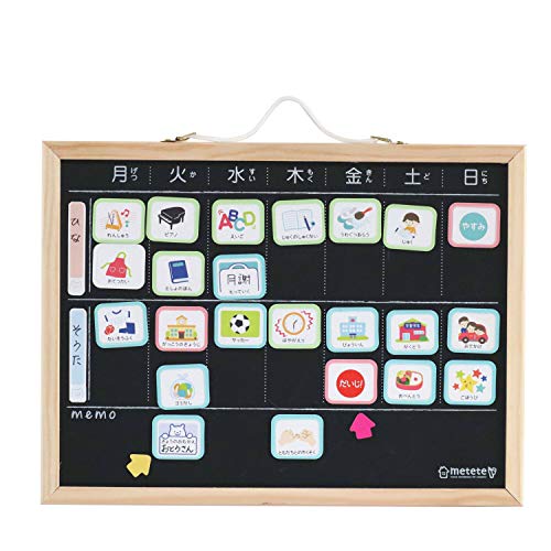 Amazon.co.jp: クツワ(Kutsuwa) metete おうちのようびボード ME208