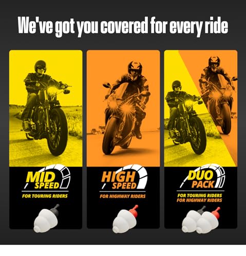 Image of Alpine MotoSafe Sport | Motorcycle Ear Plugs for Wind Noise Reduction