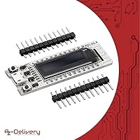 AZDelivery NodeMCU ESP8266 Heltec mit OLED Display CP2104 WLAN WiFi Development Board kompatibel mit Arduino inklusive Ebook! – Ansicht 4