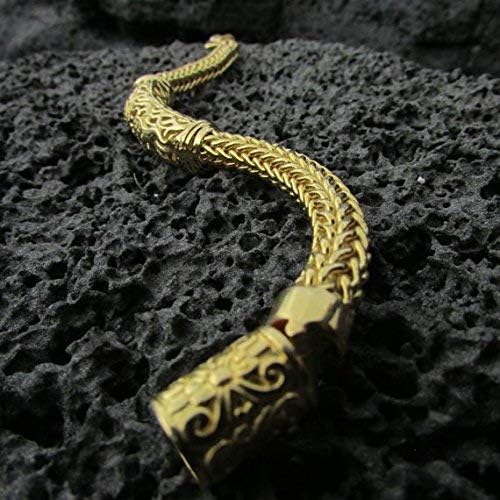 Miniatura 6 de 18K Gold Vermeil Handmade Men's Bracelet Manta Ray Turtle Hawaii | 18K Gold | Sterling Silver