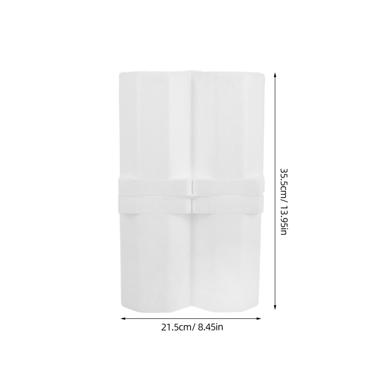 HOLIDYOYO Secure Red Wine Storage Box 85mm Double Bottle Case Insulated Wine Travel Packing Box for Moving Air Travel Friendly